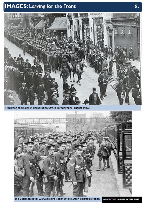 Leaving For The Front