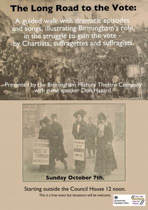 The Long Road To The Vote : Guided Walk by BHTC